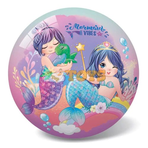 Siren Mermaid Vibes 14 cm-es felfújható gumilabda gyerekeknek