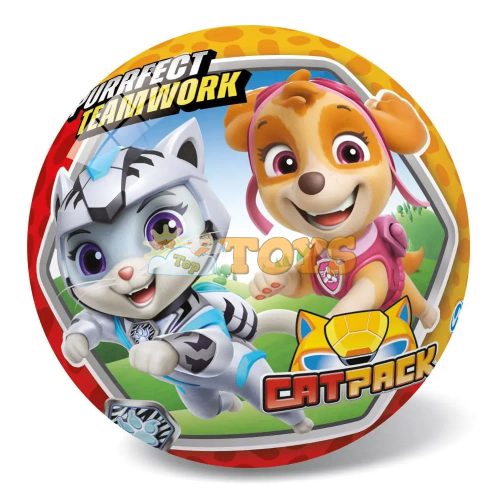 Gumilabda gyerekeknek Paw Patrol 14cm Catpack