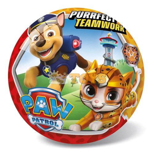 Gumilabda gyerekeknek Paw Patrol 23cm Catpack