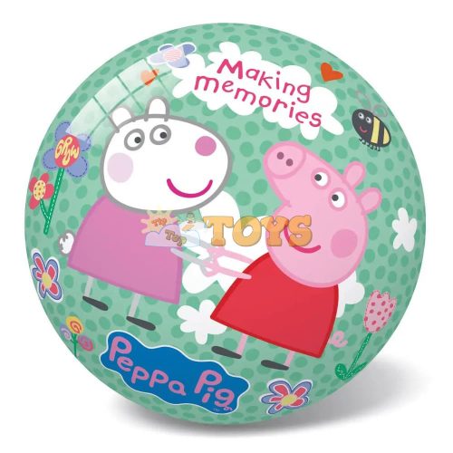 Gumilabda gyerekeknek Peppa Pig 14cm Emlékek készítése
