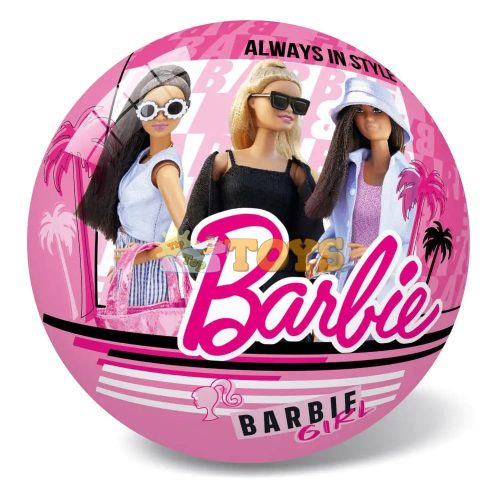 Gumilabda gyerekeknek Barbie Girl 14cm Mindig stílusosan felfújható