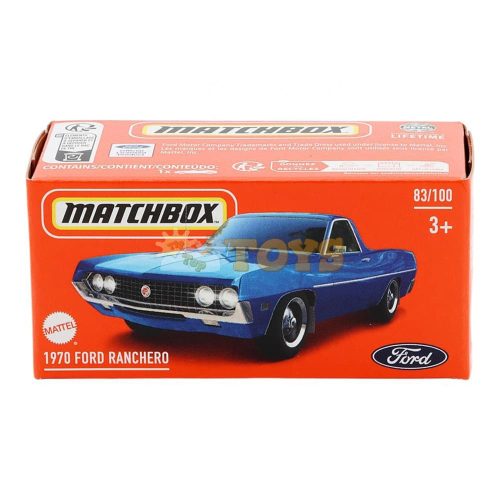 MATCHBOX kisautó 1970 Ford Ranchero HVP66 Mattel