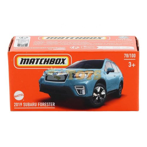 MATCHBOX 2019 Subaru Forester HVR21 Mattel kisautó