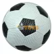Futball labda focihoz 20 cm fekete-fehér PVC-ből