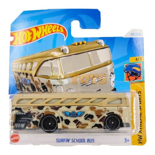 Hot Wheels fém Surfin iskolabusz HTB99 Mattel