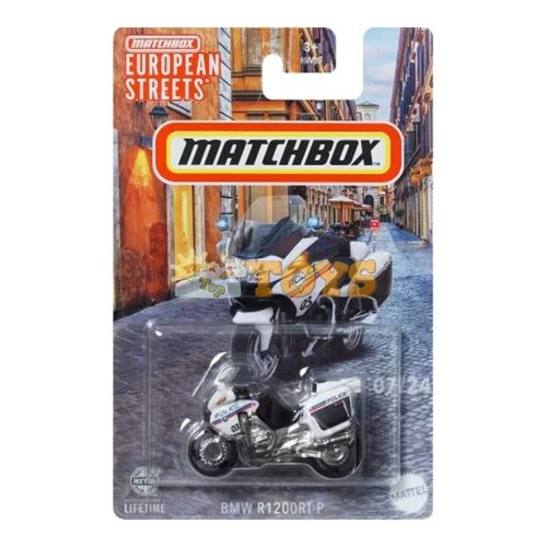 MATCHBOX fém motorkerékpár BMW R1200RT-P HVV29 Mattel
