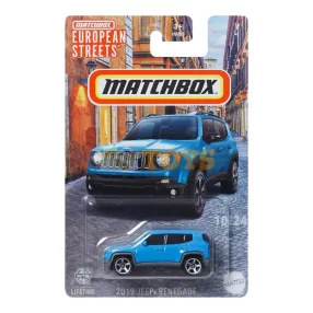 MATCHBOX 2019 Jeep Renegade HVV30 kisautó Mattel