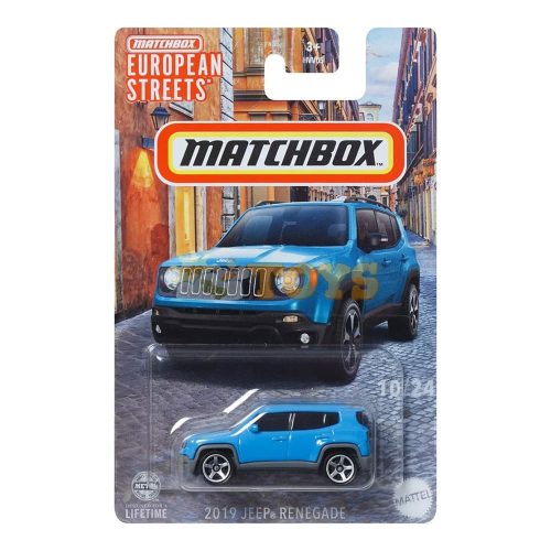 MATCHBOX 2019 Jeep Renegade HVV30 kisautó Mattel
