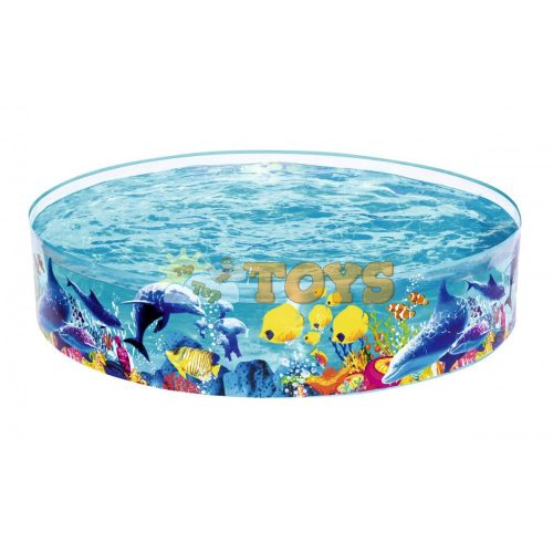 Bestway Gyermekmedence 55030 merevfalú Ocean 183x38cm