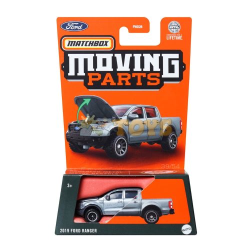 MATCHBOX kisautó 2019 Ford Ranger HVN13 mozgó alkatrészek