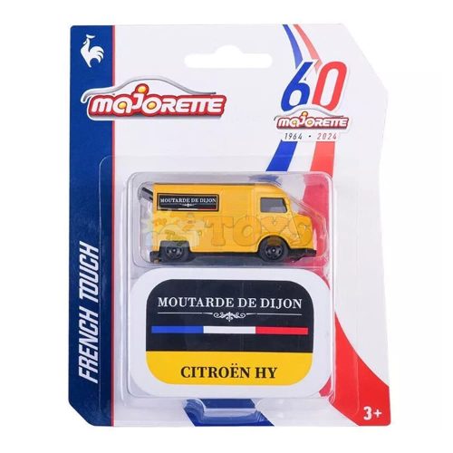 majorette kisautó Citroen HY "Moutarde de Dijon" French Touch Deluxe