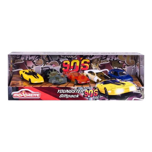 majorette 5 db kisautó készlet Youngster 90's Giftpack 212052021