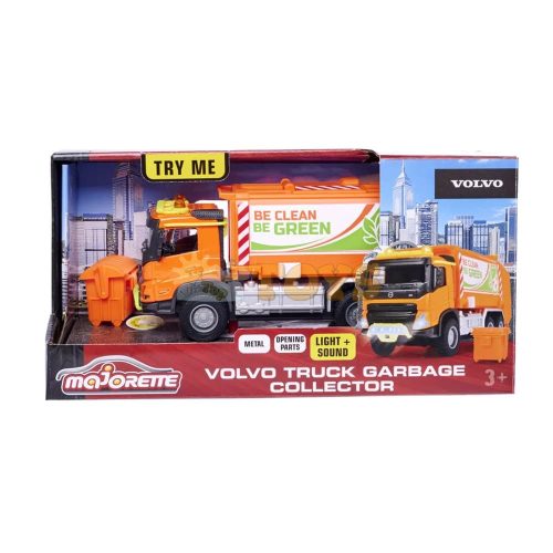 majorette Volvo Truck Gubage Collector 213743000
