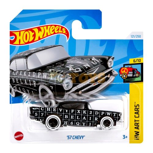 Hot Wheels kisautó '57 Chevy HTB75 HW Art Cars Mattel