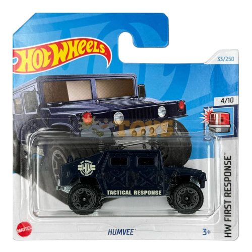 Hot Wheels kisautó Humvee HTD00HW First Response Mattel