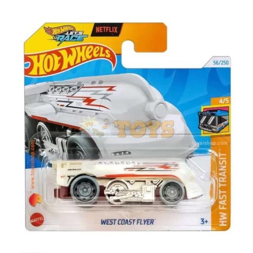 Hot Wheels kisautó Locomotive West Coast Flyer HTD11 HW Fast Transit Mattel