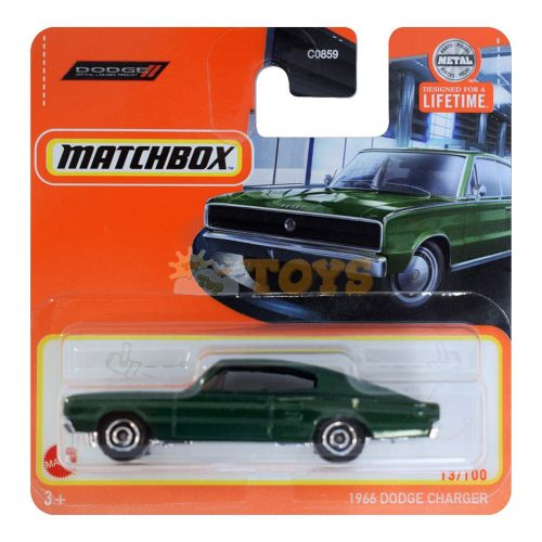 MATCHBOX 1966 Dodge Charger HVN82 Mattel kisautó