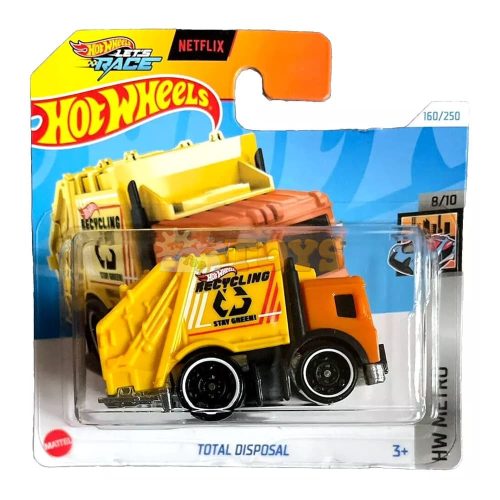 Hot Wheels kisautó Truck Teljes ártalmatlanítás HTD84 HW Metro Mattel