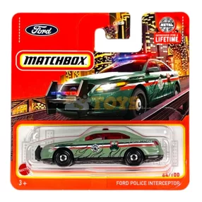 MATCHBOX Ford Police Interceptor HVN97 Mattel kisautó