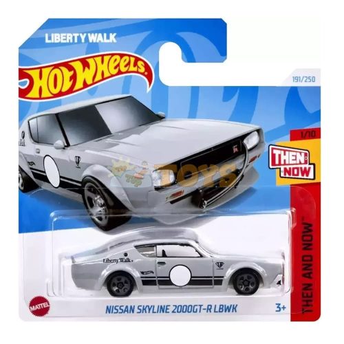 Hot Wheels Nissan Skyline 2000GT-R LBWK HTC65 kisautó