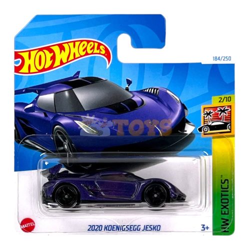 Hot Wheels 2020 Koenigsegg Jesko HTC21 kisautó - HW Exotics