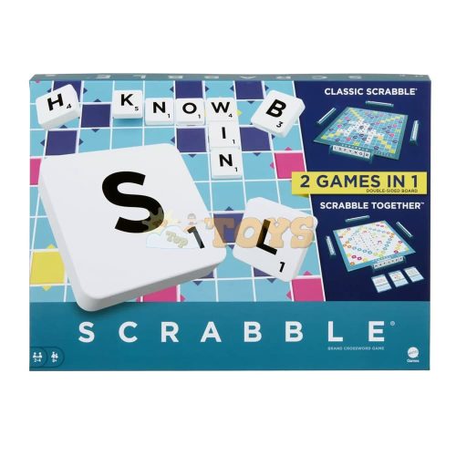 Scrabble Társasjáték 2 az 1-ben Core Refresh HXW11 román nyelvű Mattel