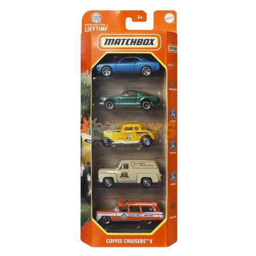MATCHBOX V HVT67 fém kávécirkáló 5 db-os készlet - Mattel