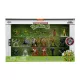 Jada Toys Set 18 fém figura Ninja Turtles 4 cm - Teknősök Nano metalfig