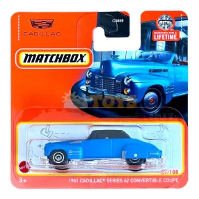   MATCHBOX 1941 Cadillac Series 62 Convertible Coupe HVN85 Kisautó