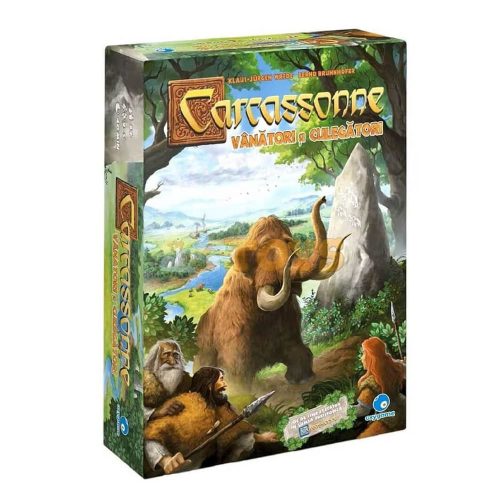 Carcassonne - Vadászok és gyűjtögetők Társasjáték román kiadás