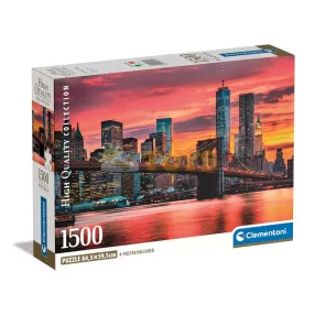Clementoni Puzzle Híd az alkonyatban 31712 - 1500 darabos