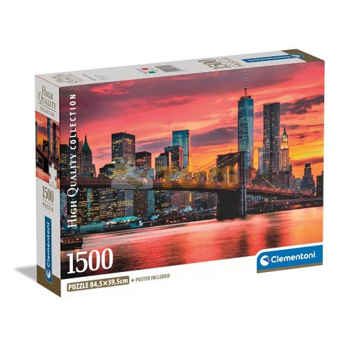 Clementoni Puzzle Híd az alkonyatban 31712 - 1500 darabos