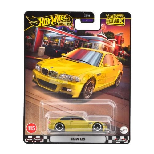 Hot Wheels Premium BMW M3 HRT80 kisautó - Mattel
