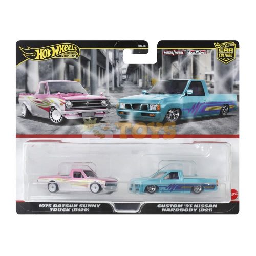 Hot Wheels Premium Car Culture 2 db-os Datsun Sunny Truck és '93 Nissan Hardbody HRR78