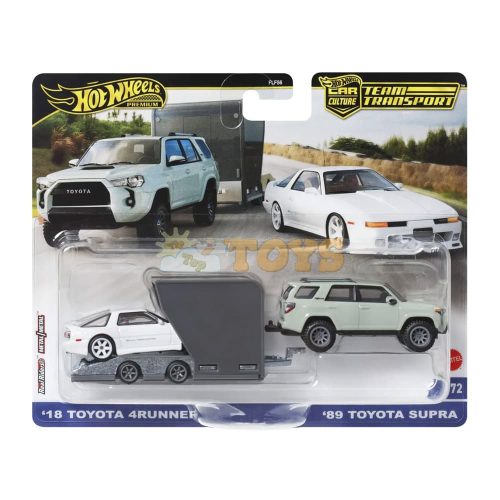 Hot Wheels Premium Team Transport Toyota 4Runner és Toyota Supra HRV37