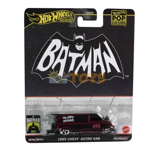 Hot Wheels Premium Batman Chevy 1985 Astro Van Pop Culture HVJ48 kisautó