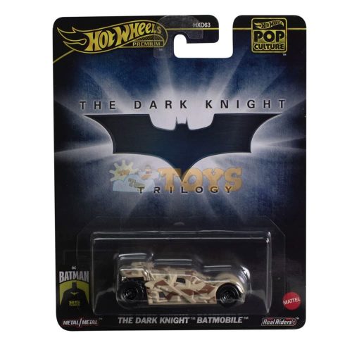 Hot Wheels Premium The Dark Knight Batmobile Pop Culture HXD97 kisautó