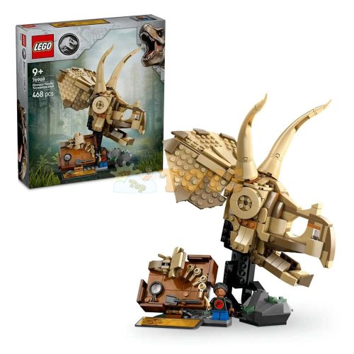 LEGO® Jurassic World Dinómaradványok: Triceratops-koponya 76969
