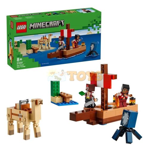 LEGO® Minecraft A kalózhajós utazás 21259