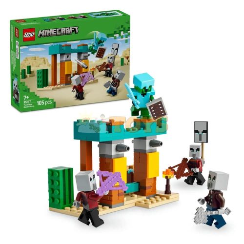 LEGO® Minecraft Illagerek őrjárata a sivatagban 21267