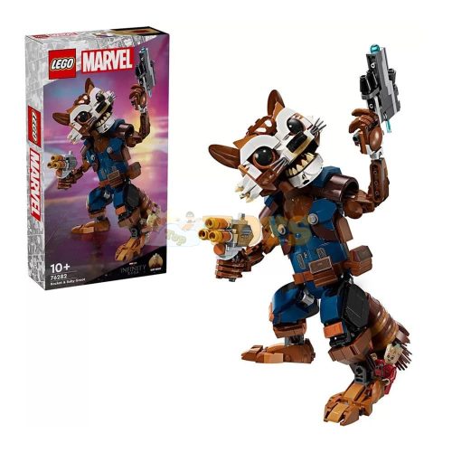 LEGO® Marvel Mordály & Baby Groot 76282