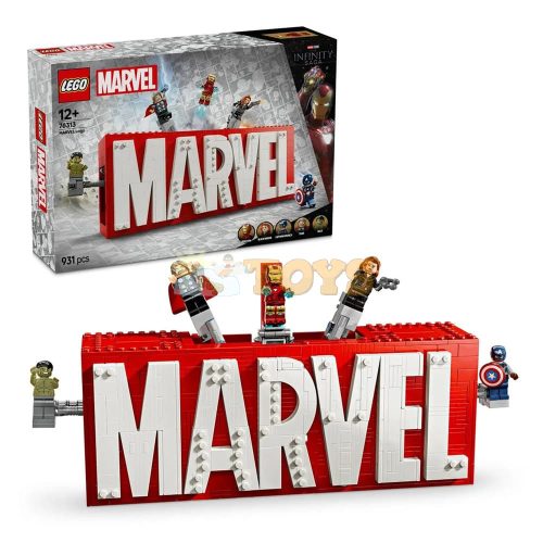 LEGO® Marvel MARVEL logó és minifigurák 76313