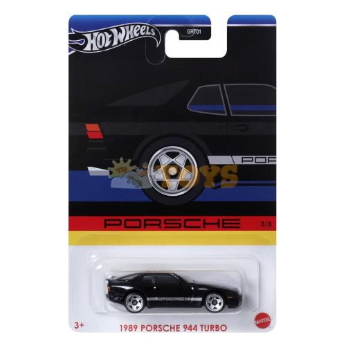Hot Wheels Silver 1989 Porsche 944 Turbo HRW58 Mattel kisautó