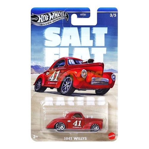 Hot Wheels Silver 1941 Willys JBY83 Salt Flat kisautó