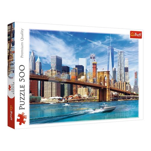 Trefl Puzzle 500 darabos Kilátás New Yorkból 37331