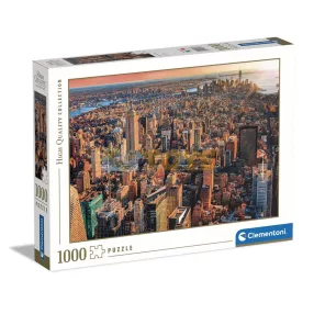  Clementoni Puzzle 1000 darabos New York City Naplemente 39646