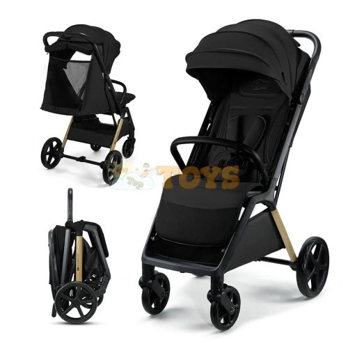 Kinderkraft LOOM Tintafekete babakocsi - sport babakocsi gyerekeknek