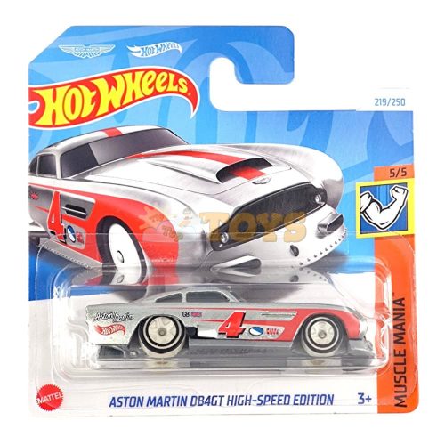 Hot Wheels kisautó Aston Martin DB4GT High-Speed Edition HRY86