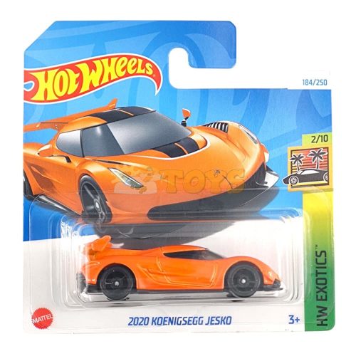 Hot Wheels kisautó 2020 Koenigsegg Jesko HTF07 HW Exotics