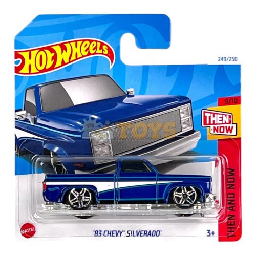 Hot Wheels kisautó '83 Chevy Silverado HTC73 Then and Now